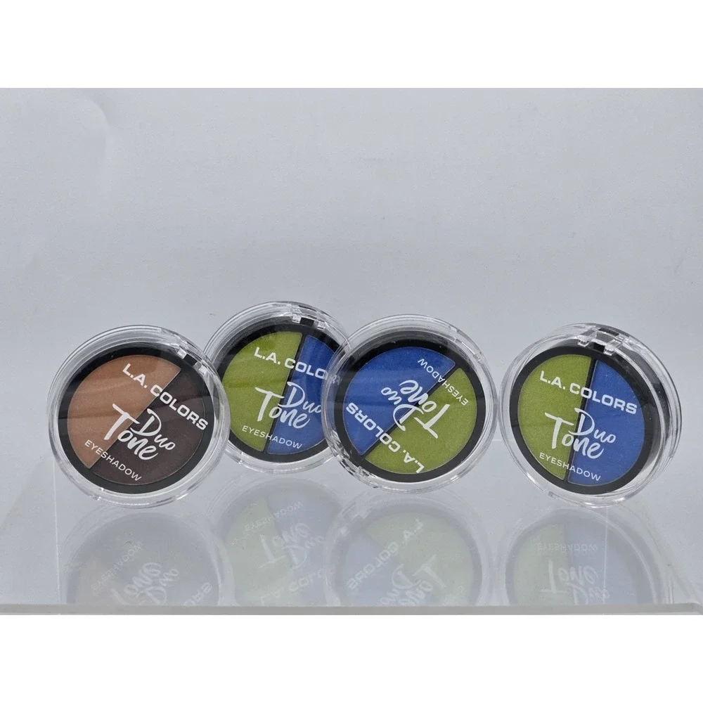 4‎ Lot L.A. COLORS Duo Tone Eyeshadow - Color Escape (3) & Superstar (1)